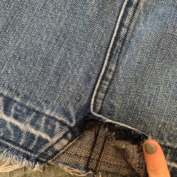 Free People Denim Mini Skirt - Picture 4 of 4